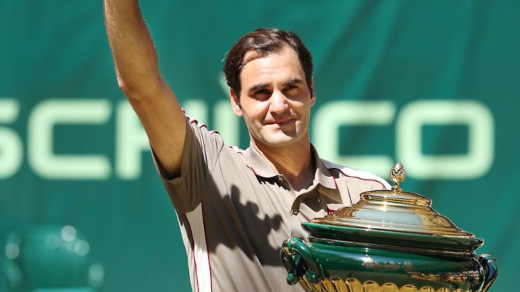 Der König von Halle: Publikumslieblings Federer gewinnt schon zum 10. Mal das Rasenturnier.