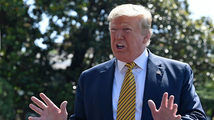 Präsident Trump will den Iran mit neuen Sanktionen unter Druck setzen.