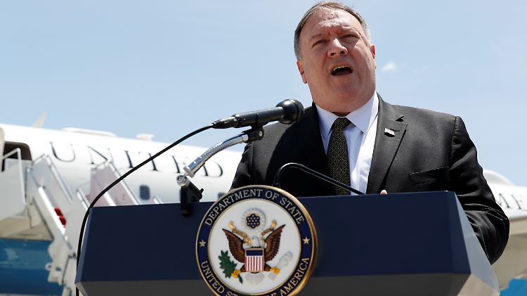 US-Außenminister Pompeo: Die Koalition soll den "größten Sponsor des Terrors auf der Welt" zurückdrängen.