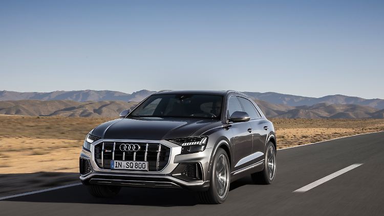 Audi schickt den SQ8 ins Rennen.