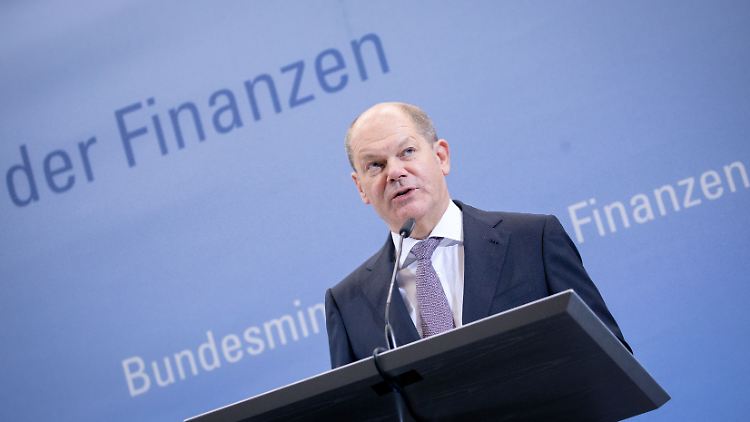 Wird sich der Kritik aus den USA an den deutschen Verteidigungsausgaben stellen müssen: Bundesfinanzminister Scholz