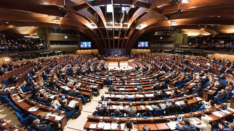 Der Parlamentarier-Versammlung des Europarats gehören 318 Abgeordnete an.