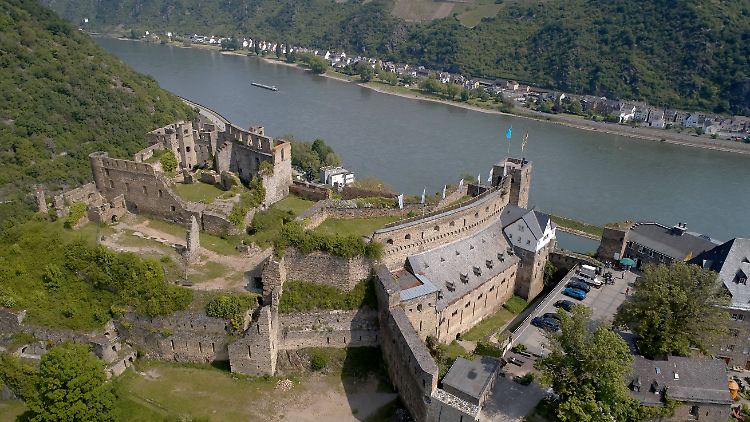 Die Burg Rheinfels war seit dem 19. Jahrhundert im Besitz des Hauses Hohenzollern.
