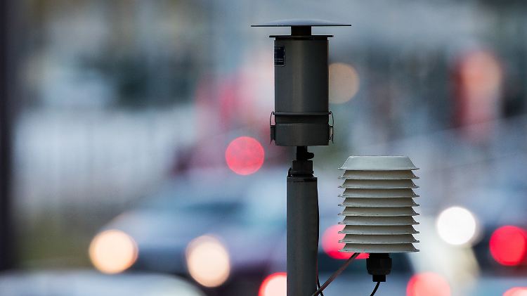 Stationen zur Messung der Luftqualität sind in ganz Deutschland verteilt. 