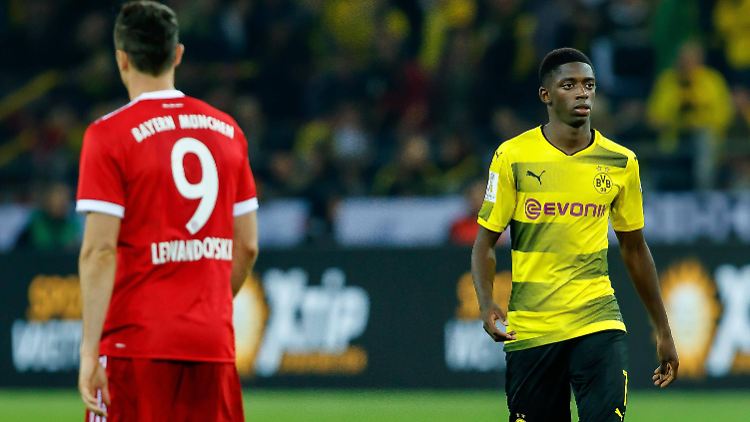 Robert Lewandowski und Ousmane Dembélé standen sich in der Bundesliga bereits gegenüber. Gehen beide in der kommenden Saison gemeinsam auf Torejagd?