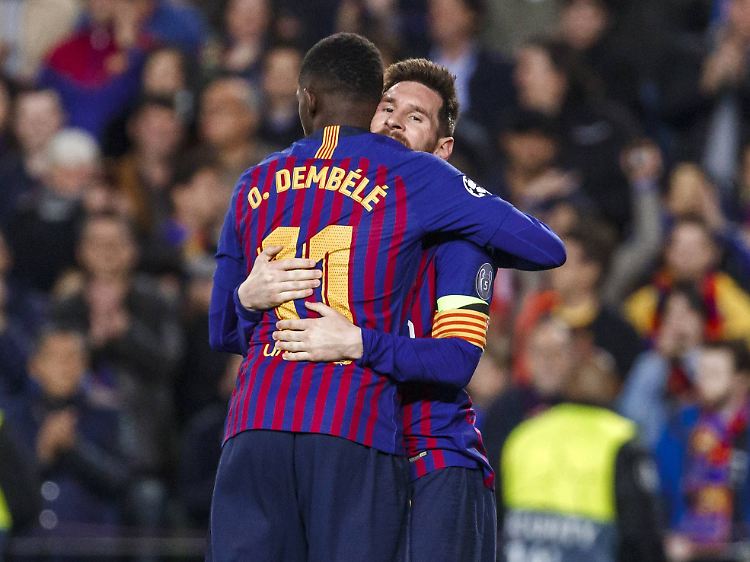 An der Seite von Superstar Lionel Messi gelang Dembélé noch nicht der ganz große Durchbruch beim FC Barcelona.