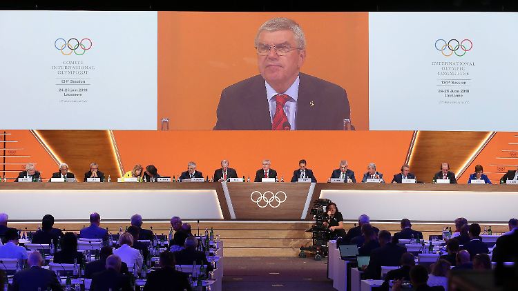 Unter der Ägide von Präsident Thomas Bach erlebte das IOC einen spannenden Tag seiner 134. Session.