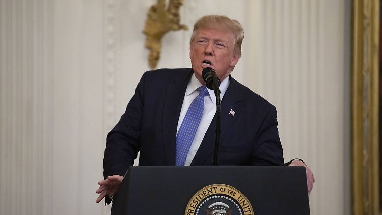 Trump setzt die Welt per Interview nochmals über seine Positionen in Kenntnis.
