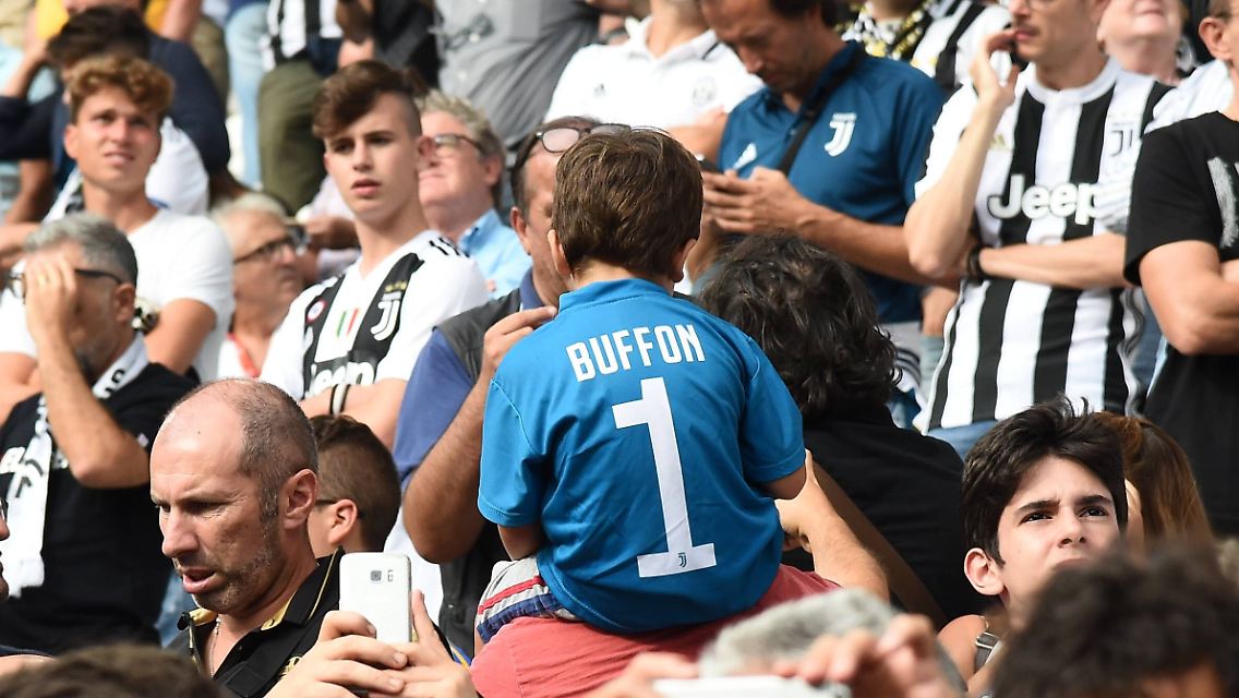 Bei den ganz Kleinen ist Buffon ist noch ein Favorit, auch wenn der 41-Jährige inzwischen nicht mehr regelmäßig spielt.