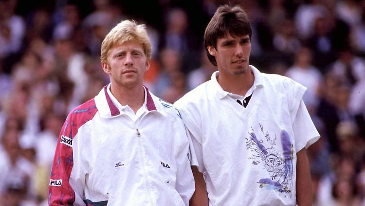 Boris Becker und Michael Stich waren während ihrer Karriere unversöhnlich.