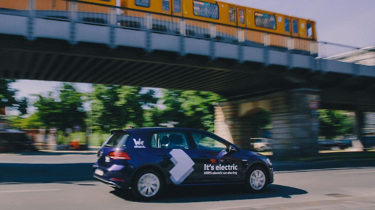 WeShare betreibt aktuell rund 2000 Fahrzeuge in Berlin und Hamburg.