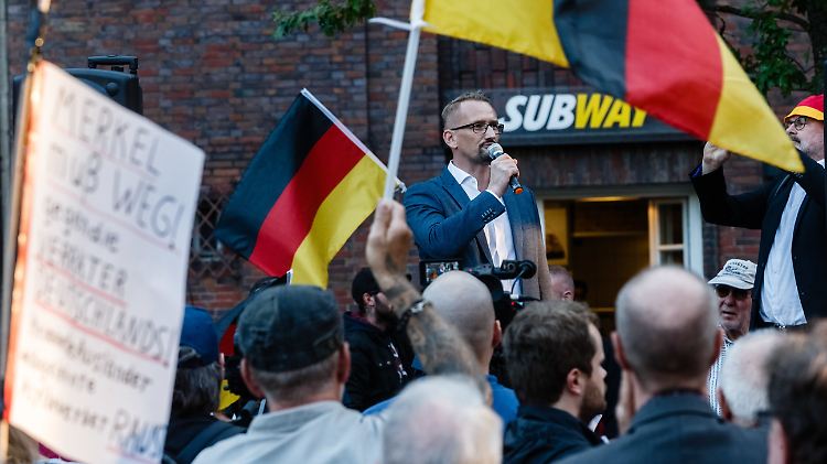 Dennis Augustin gehört zum sehr rechten Flügel der AfD.