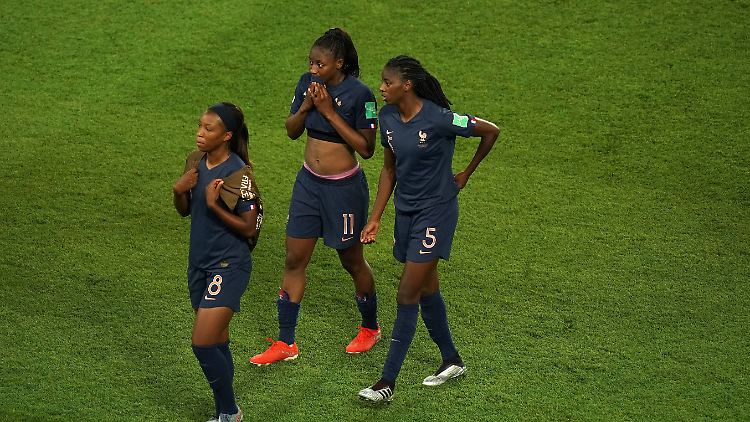 Tränenreicher Abschied von Les Bleus.