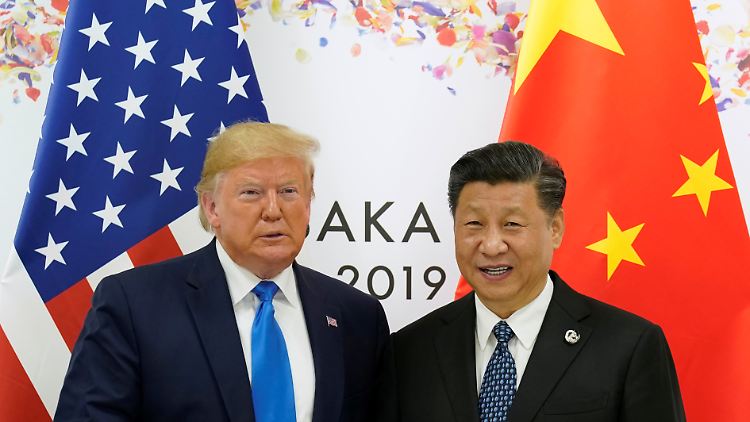 Trump traf Xi Jinping am Rande des G20-Gipfels.