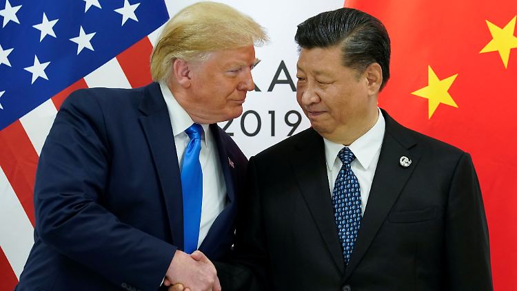 "Wir sind auf dem richtigen Weg": Trump trifft Xi in Osaka.