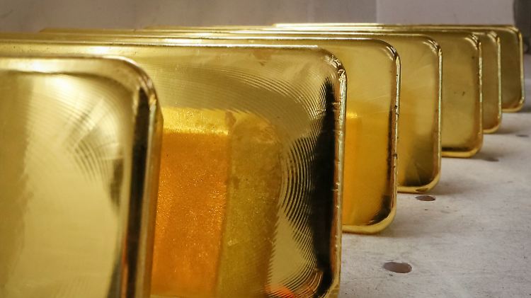 Der Wert der Goldbestände kletterte Ende Juni auf 7,7 Milliarden Euro.