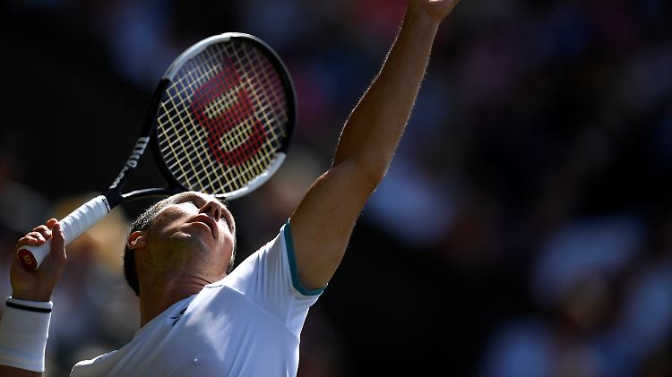 Philipp Kohlschreiber wehrte sich zwar tüchtig gegen die Niederlage gegen Novak Djokovic, war aber wie seine deutschen Kollegen chancenlos in Runde eins.