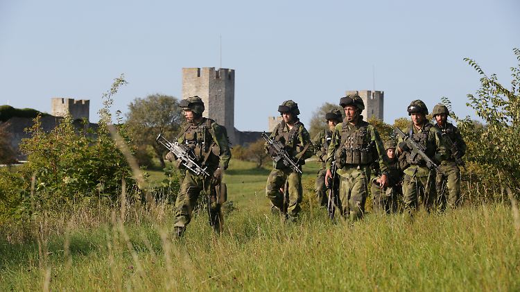 Erst vor wenigen Jahren hatte Schweden beschlossen, wieder auf der Insel Gotland Präsenz zu zeigen.