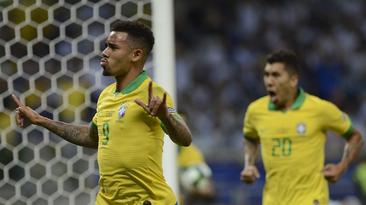 Gabriel Jesus ebnet Brasilien mit seinem 1:0 gegen Argentinien den Weg ins Finale der Copa America.