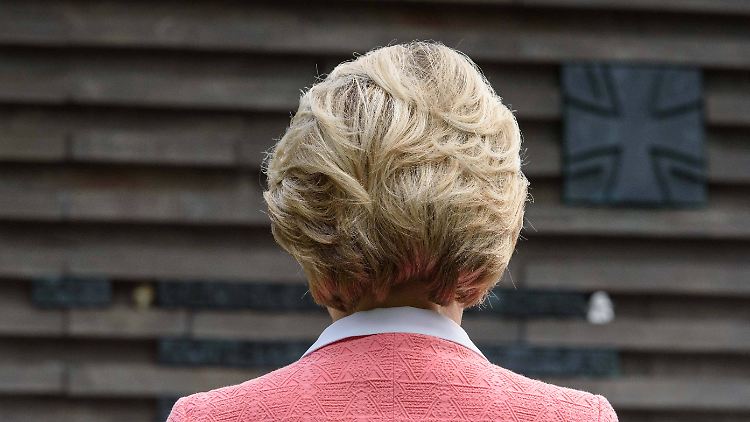 Ruf nach Brüssel: Von der Leyen im Mai am Schwielowsee.