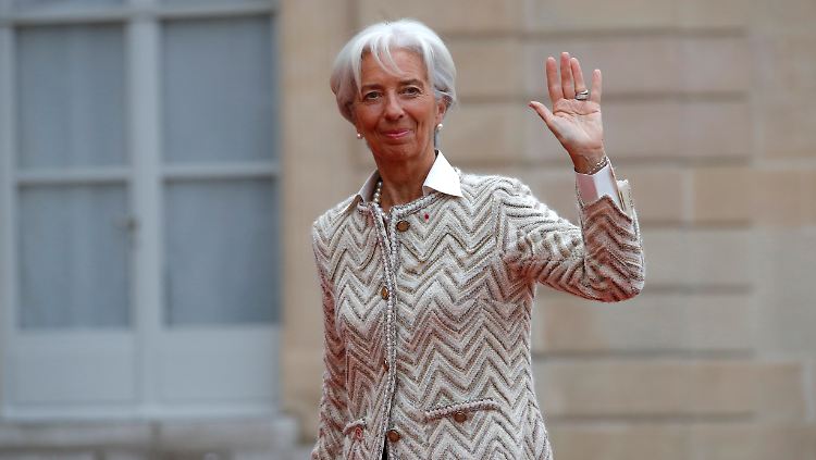 Christine Lagarde.