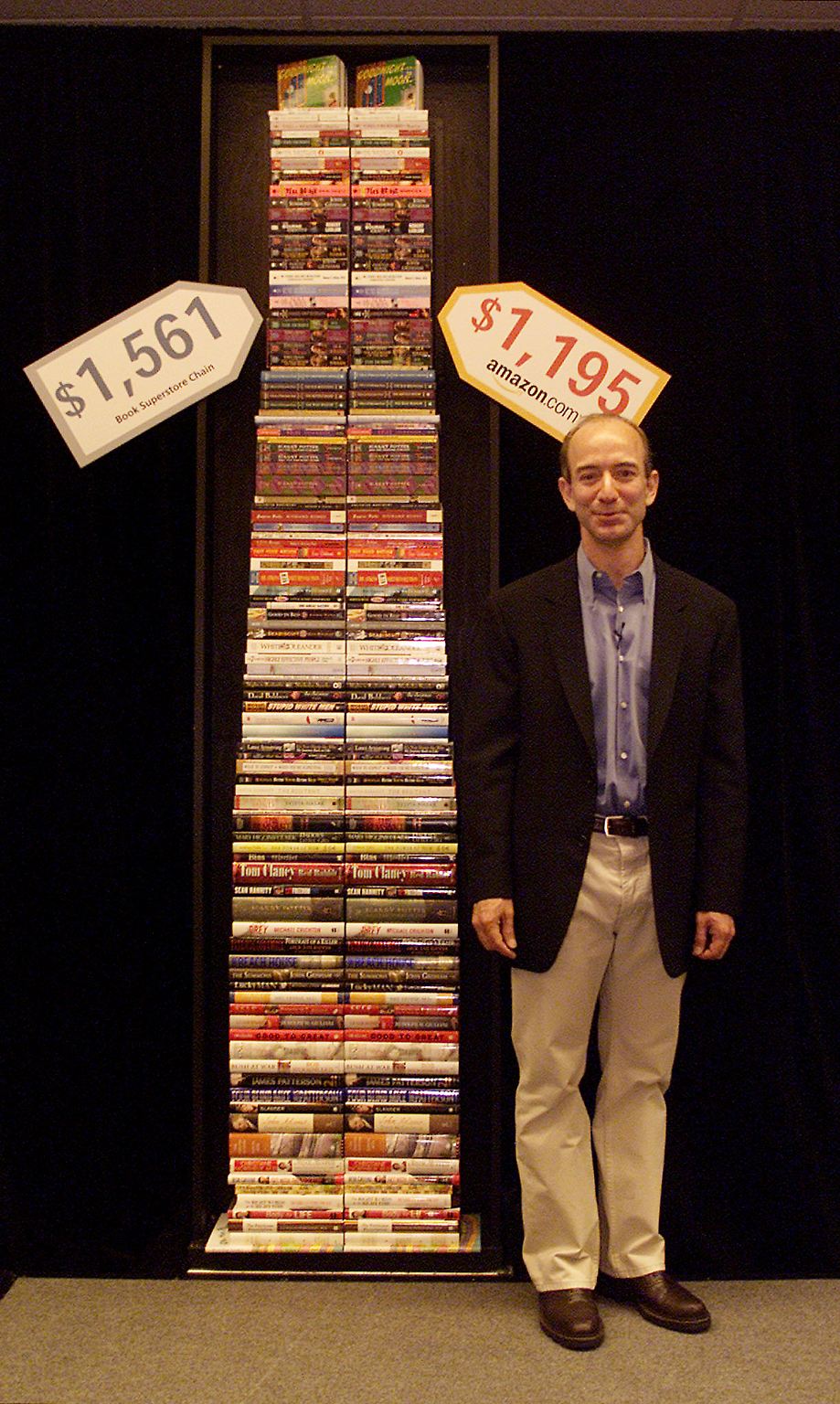 Vor genau 25 Jahren haben Jeff Bezos und seine damalige Ehefrau MacKenzie eine zündende Idee.  