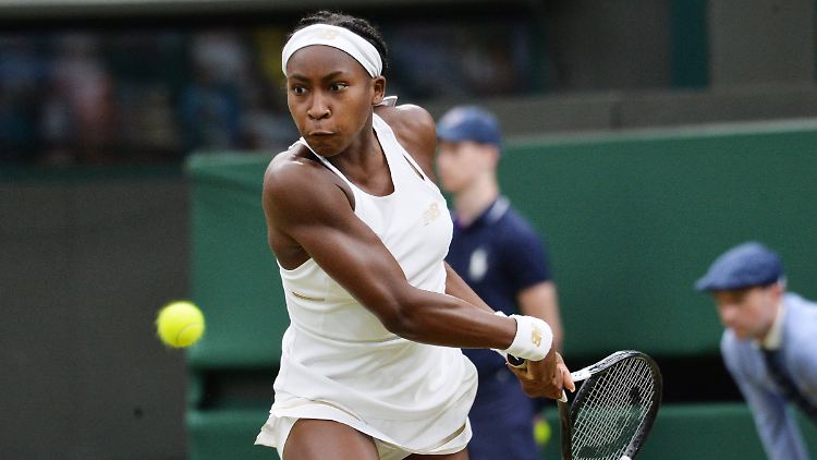 Mischt mit ihren 15 Jahren die Tennis-Welt in Wimbledon auf: Cori Gauff.