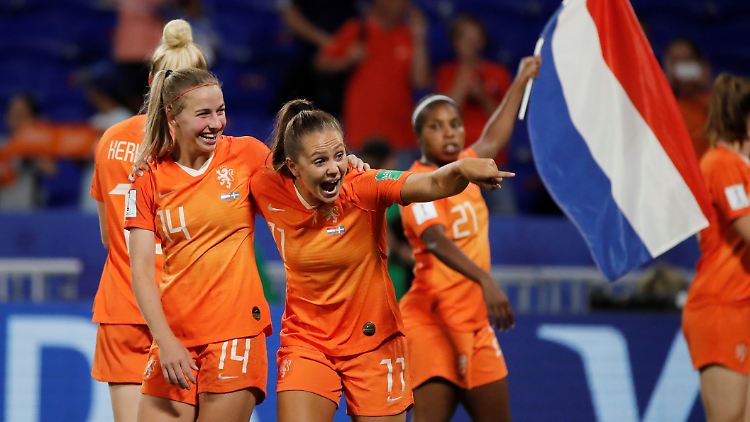 Hup Holland, hup: Die Niederländerinnen haben das WM-Finale erreicht.