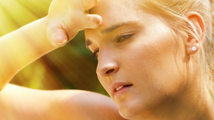 Bereits eine "gefühlte Temperatur" von 32 Grad ist vielen Menschen unangenehm.