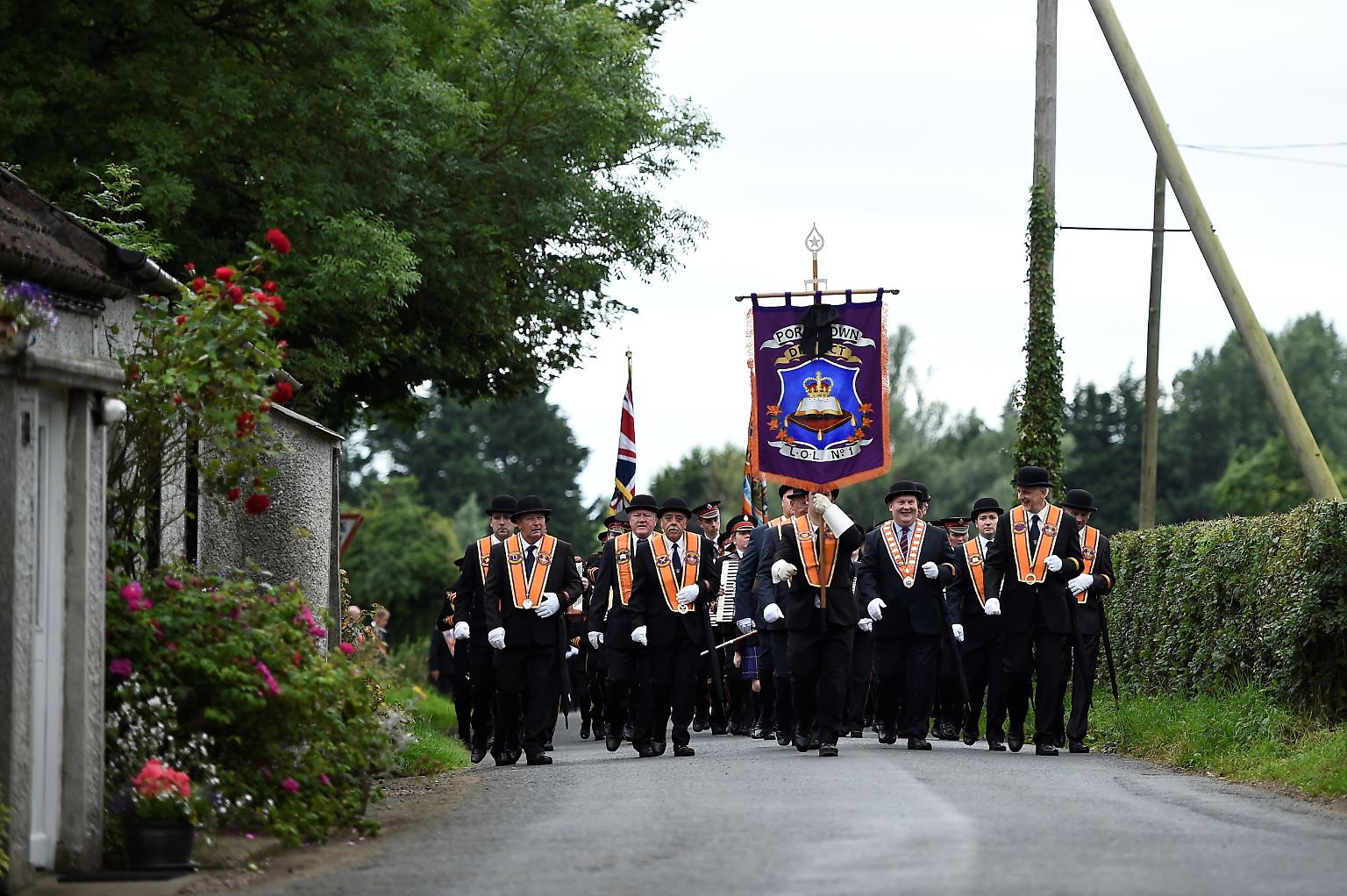 Er ist der Höhepunkt der sogenannten Marching Season in Nordirland: Der 12. Juli ...