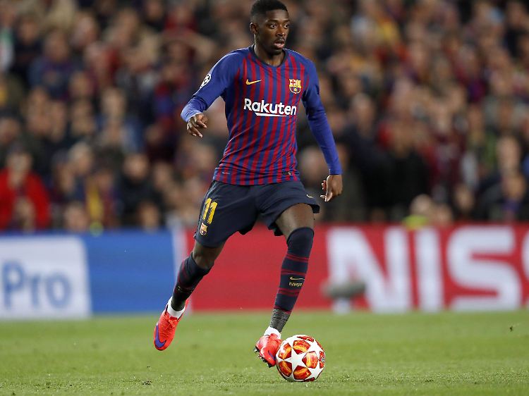 Den Ex-Dormunder Dembélé hätte der FCB gerne von Barcelona losgeeist.