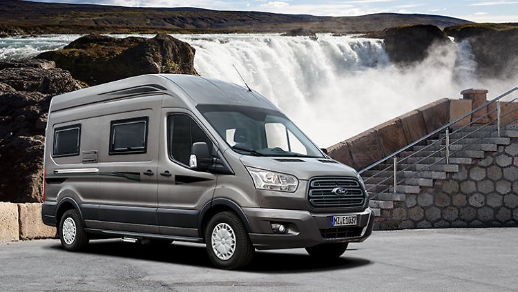 Der Dexter 560 basiert als einziges Modell auf dem Ford Transit und ist auch mit Allrad zu haben.