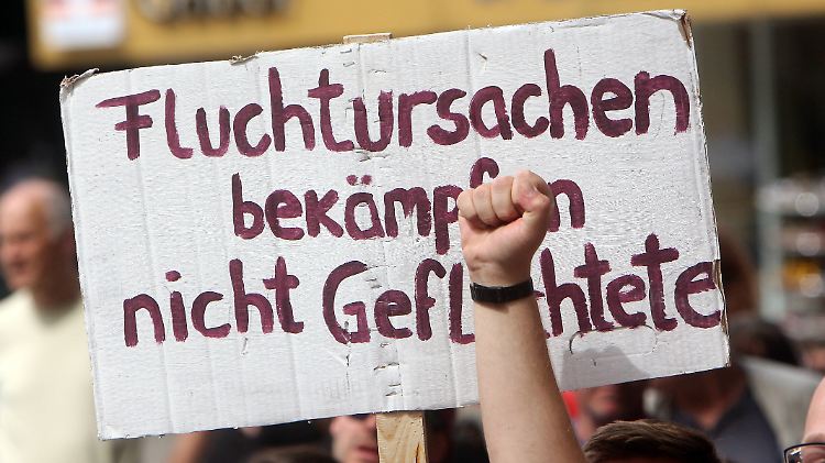 Am Samstag wurde bei einem Aktionstag bundesweit für die Seenotrettung demonstriert. 
