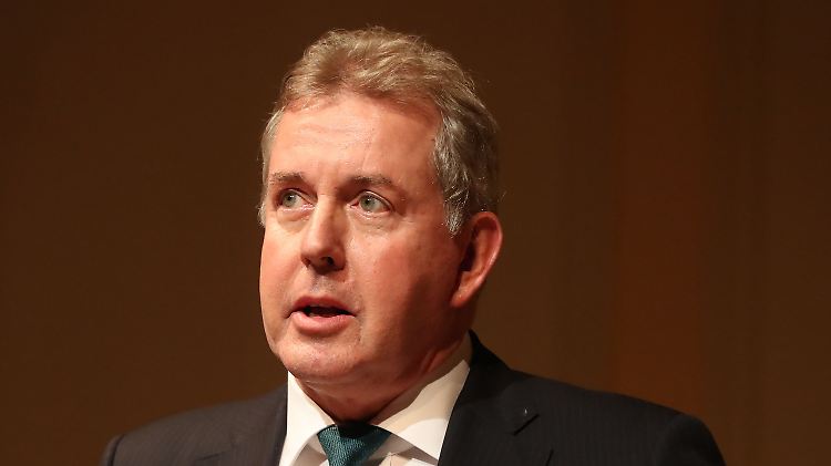 Der britische Botschafter Darroch nannte die Trump-Regierung in der internen Depesche "unfähig".
