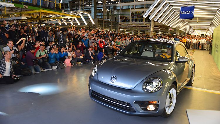 Das letzte Exemplar des VW Beetle.