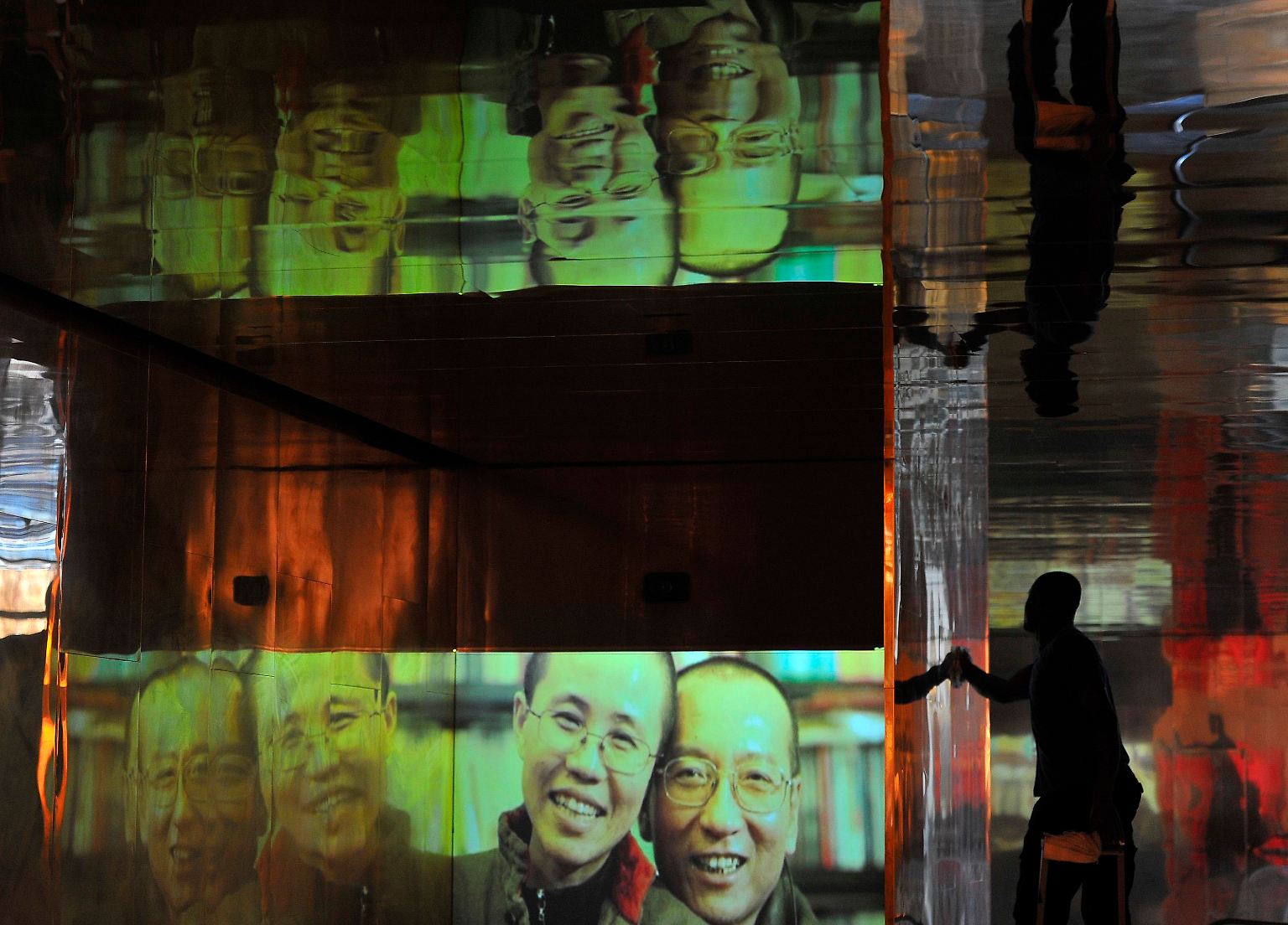 In Oslo erhält der chinesische Dissident und Schrifsteller Liu Xiaobo am 10. Dezember 2010 den Friedensnobelpreis.