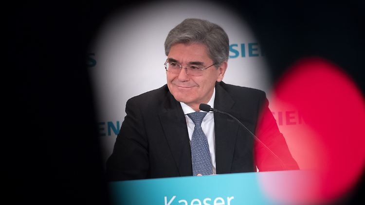 Anzeige erstattet: Kaeser auf der Siemens Hauptversammlung im Januar.