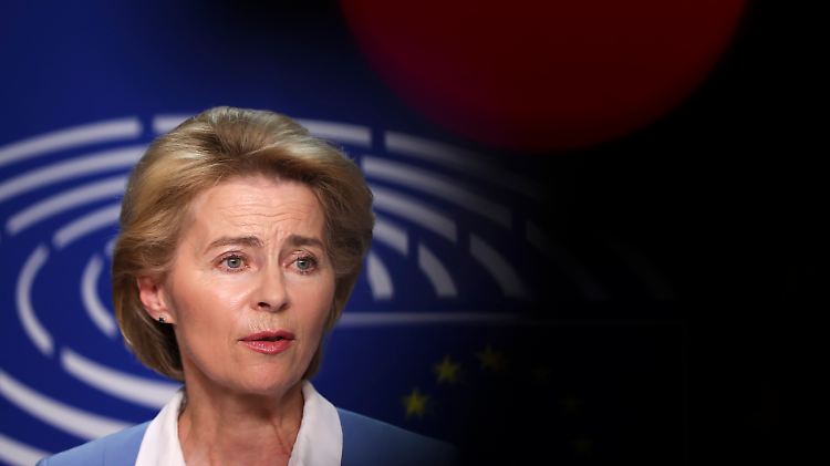 Ohne Unterstützung von rechts wird es knapp für von der Leyen.