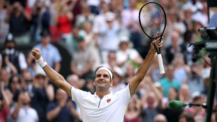 Der Halbfinal-Erfolg über Rafael Nadal war für der Roger Federer der 101. Sieg in Wimbledon.