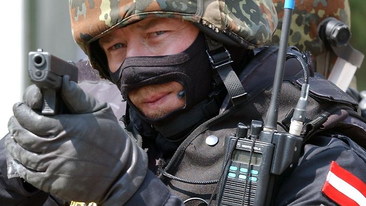 Polizisten der Sondereinheit Cobra überwältigten den FPÖ-Politiker nach Schüssen vom Balkon. (Symbolbild) 