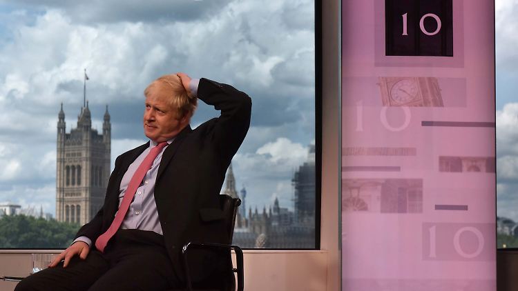 Boris Johnson ist offenbar noch nicht vollends firm in der Brexit-Thematik.
