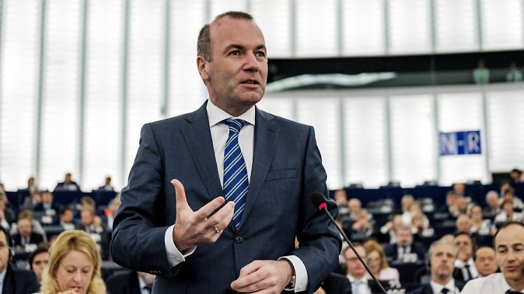 "Was weh tut, ist die persönliche Diskreditierung, die ich erfahren habe", sagt Manfred Weber.