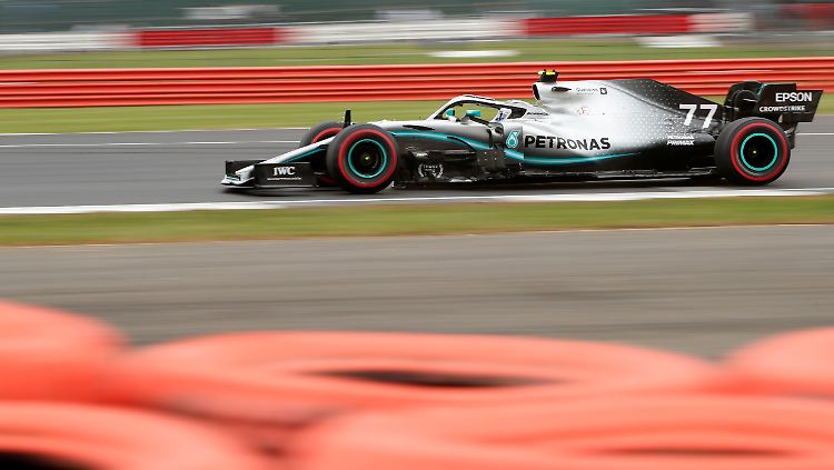 Im Qualifying von Silverstone galt: schnell, schneller, Valtteri Bottas.