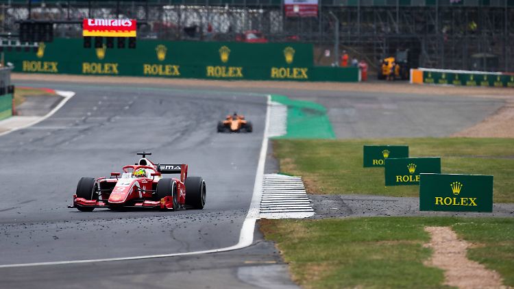 Fünf Plätze machte Mick Schumacher im Silverstone-Sprint gut - und sicherte sich damit vier Zähler.