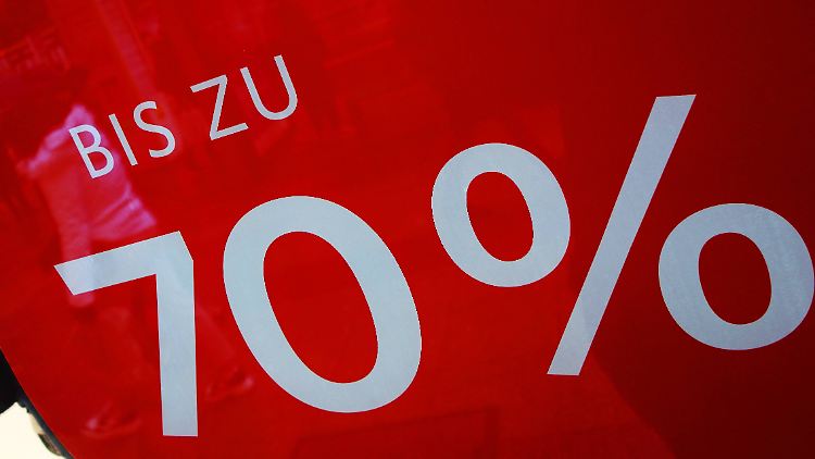 Hohe Rabatte bedeuten nicht automatisch, dass ein Artikel auch ein Schnäppchen ist.