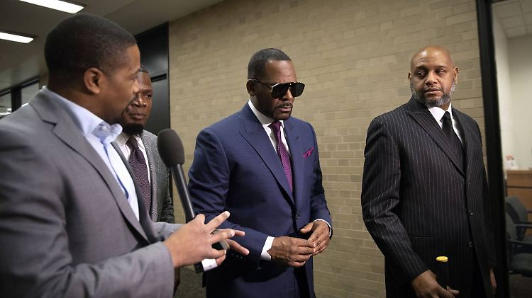 R. Kelly im Chicagoer Gericht im März 2019.