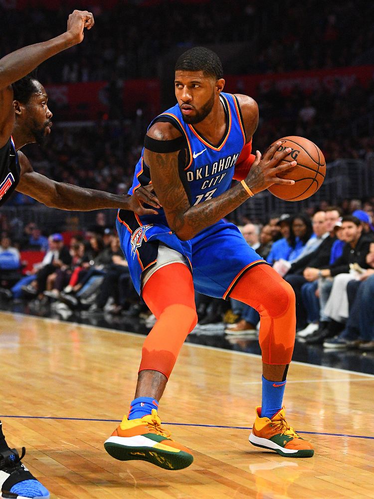 Paul George soll die Los Angeles Clippers gemeinsam mit Kawhi Leonard zum NBA-Titel tragen.