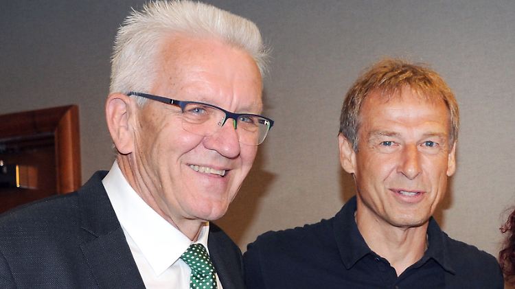 San Francisco, September 2018: Kretschmann trifft Klinsmann.