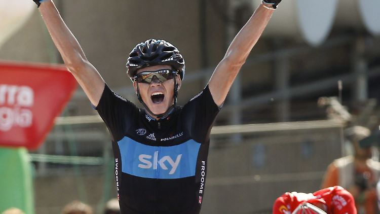 Acht Jahre danach: Christopher Froome ist Sieger der Vuelta.