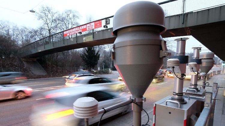 Die Luftmessstationen in Stuttgart melden: Die Feinstaubbelastung in der Landeshauptstadt von Baden-Württemberg ist immer noch hoch.